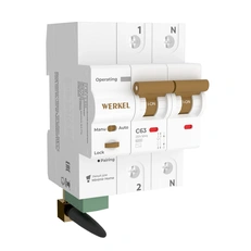 Изображение Умный автоматический выключатель 2P 63A C 6kA W1002P6301